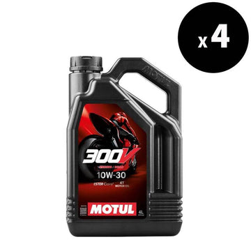 Motorolje 10W30 4T Road Racing 4L 4-Pack [Motul]