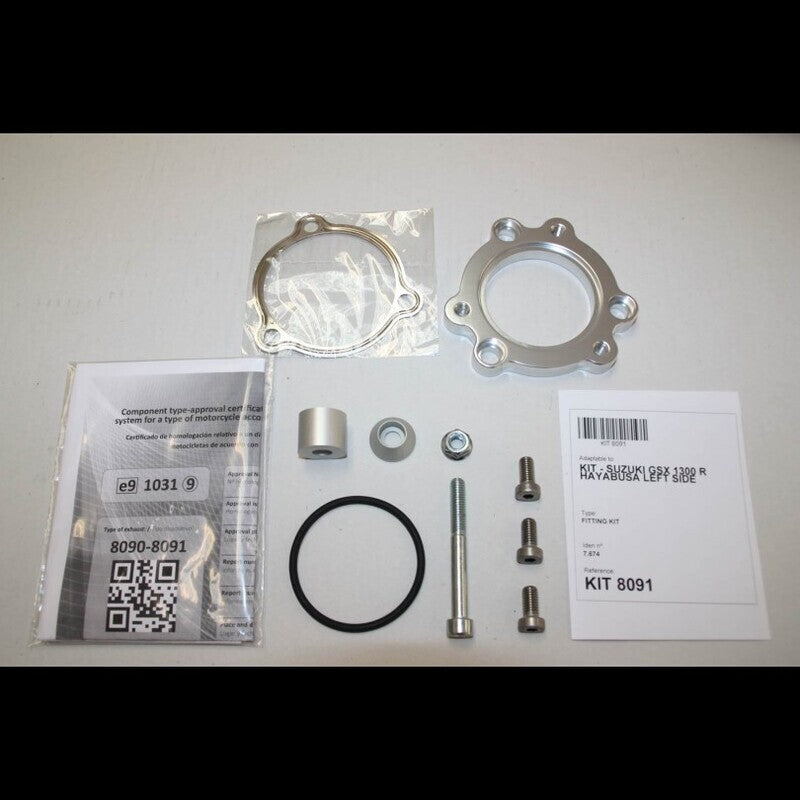 Suzuki Hayabusa [IXIL] - Slip On Hexoval Extreme Silencer (rechts + links)