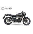 Triumph Street Twin 900 [IXIL] - Slip On Ironhead Conical Schalldämpfer (rechts + links)
