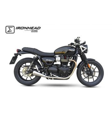 Triumph Street Twin 900 [IXIL] - Slip On Ironhead Conical Schalldämpfer (rechts + links)