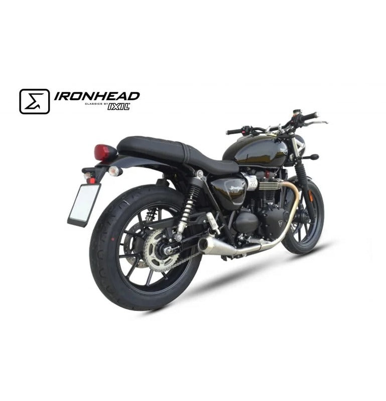 Triumph Street Twin 900 [IXIL] - Slip On Ironhead Conical Schalldämpfer (rechts + links)