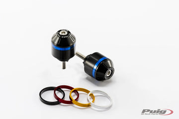 HONDA VFR 800 F [2018] – Kurze Lenkerendgewichte mit Ring – Schwarz - 0