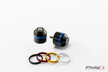 TRIUMPH TIGER SPORT 1050 [2020] – Kurze Lenkerendgewichte mit Ring – Schwarz - 0