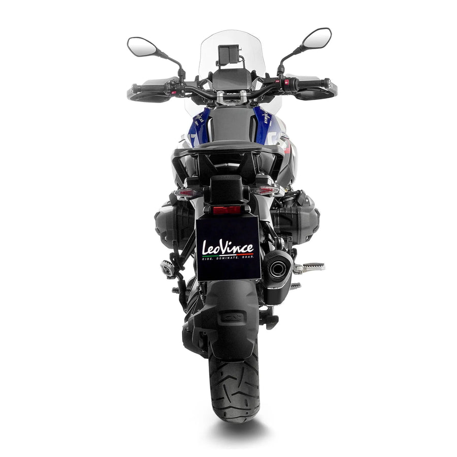 bmw r 1300 gs seikkailu [LEOVINCE] – LV-14 Black Edition takaäänenvaimennin