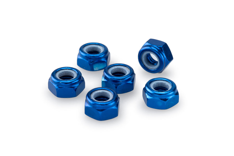 KTM RC 390 [2025] – Nakrętki wykonane z aluminium anodowanego – kolor srebrny