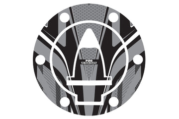 DUCATI MULTISTRADA V4 RS [2024] – Tankdeckelabdeckungen Radikal – Grau - 0