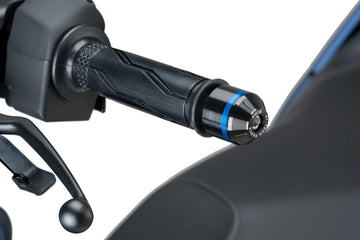 YAMAHA X-MAX 300 TECH MAX + [2025] – Contrappesi manubrio corti con anello – Nero - 0