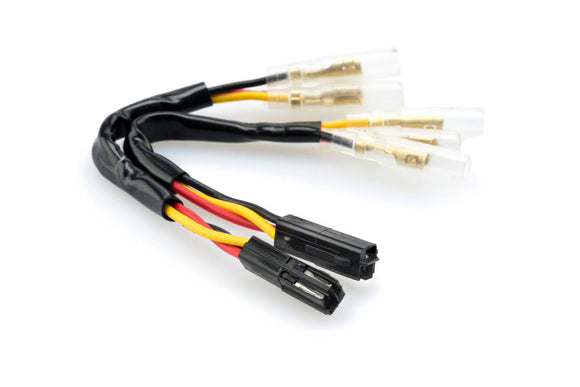 UNIVERSAL UNIVERSAL UNIVERSAL – Juego de cables Plug & Play para intermitentes – negro