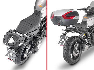 Benelli Leoncino 800 [22-25] - Top case carrier for Monokey or Monolock cases