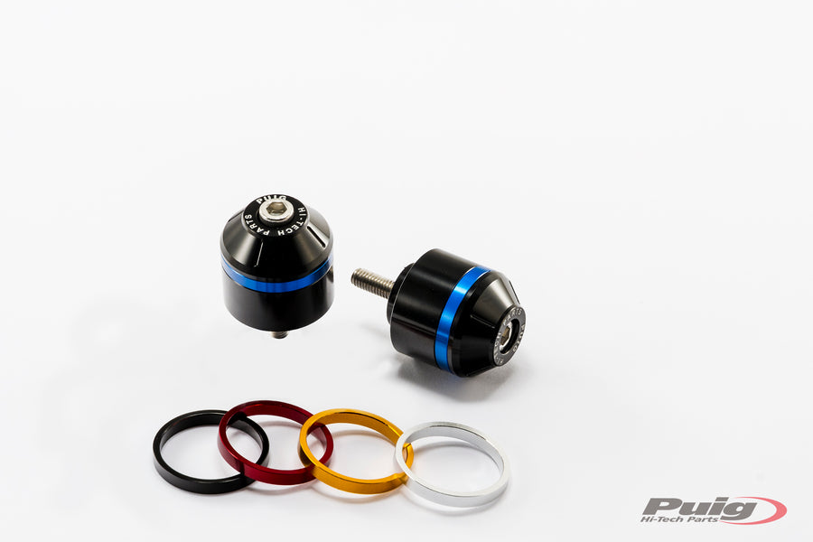 YAMAHA MT-03 [2025] – Korte stuureindgewichten met ring – Zwart