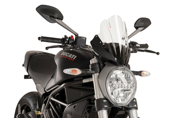 DUCATI MONSTER 821 DARK [2016] – Sportscheibe – Transparent