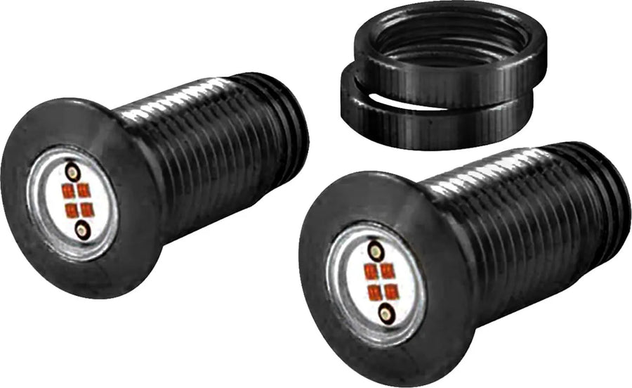 harley davidson fxdrs 114 [PAUL YAFFE BAGGER NATION] – Tasbouten achterlichtset met bliksemschichten