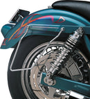 Harley-Davidson Low Rider S [DRAG SPECIALTIES] - Chromen zadeltasbeugels-3