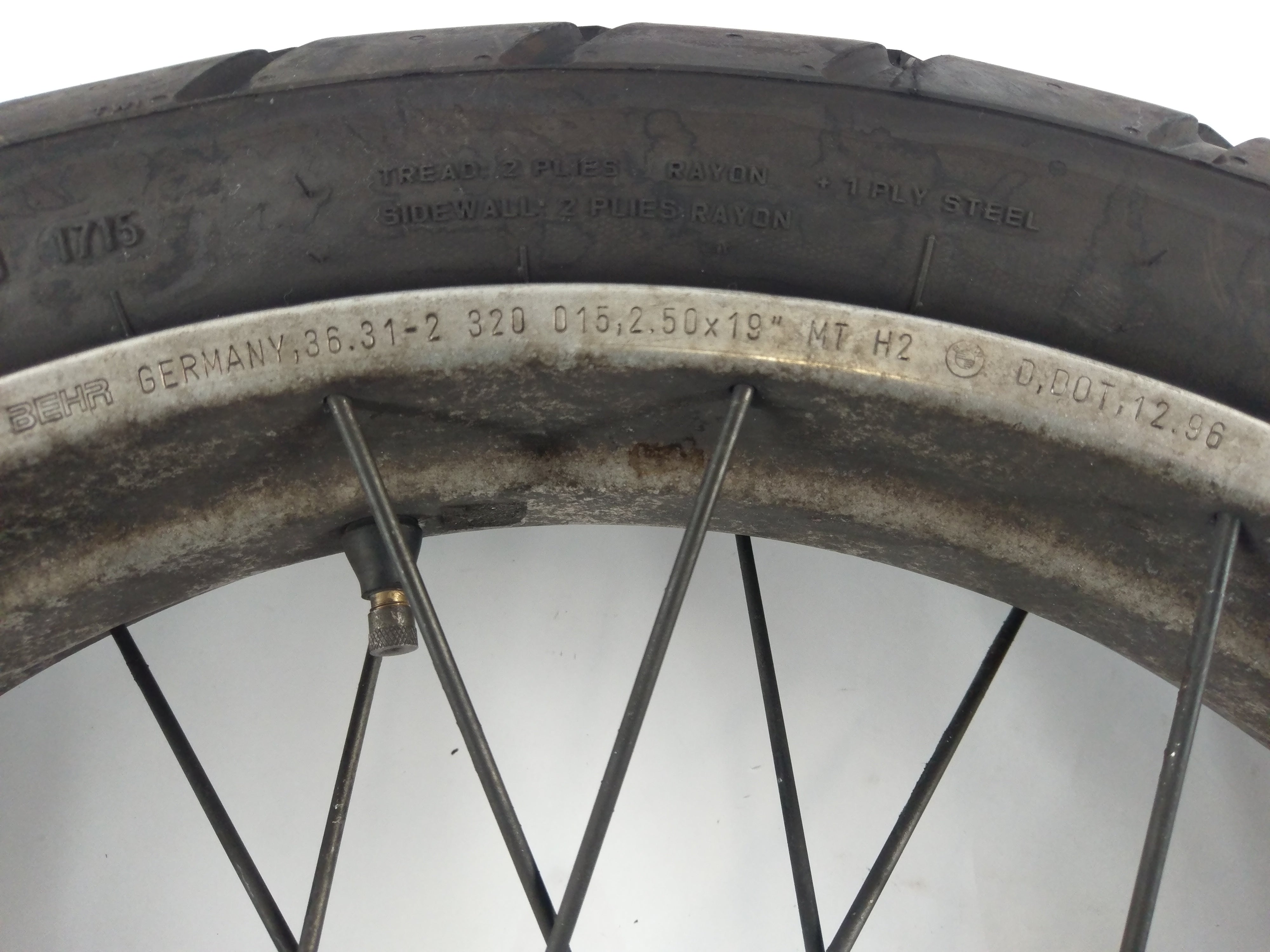 BMW R 1100 GS [1994] - Front wheel rim