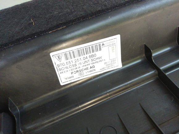 Porsche Panamera Turbo [2010] - Emne av bagasjerommet bagasjerommet WarnDreick 970551251046B0