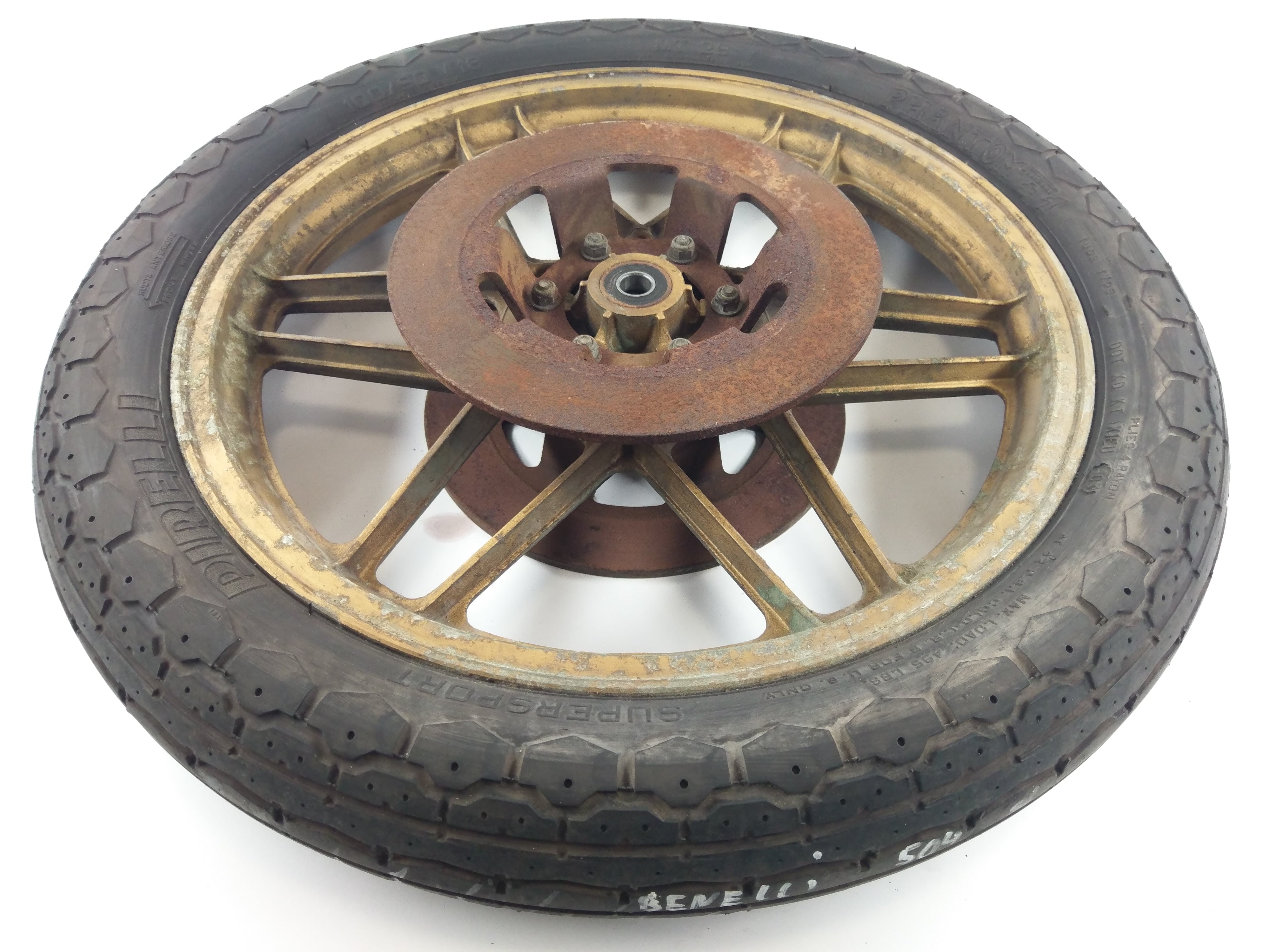 Benelli 504 Sport [1979] - Front wheel rim