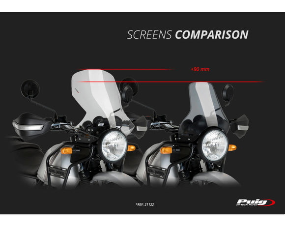 ROYAL ENFIELD HIMALAYAN 410 [2023] – Touring Screen – läpinäkyvä