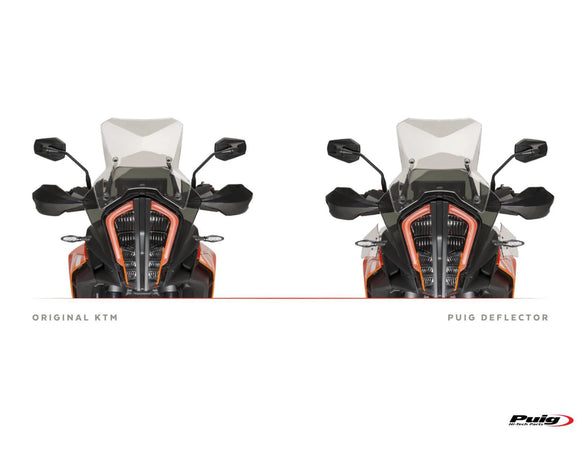 KTM 1290 SUPER ADVENTURE T [2023] – Øvre deflektor – Gjennomsiktig
