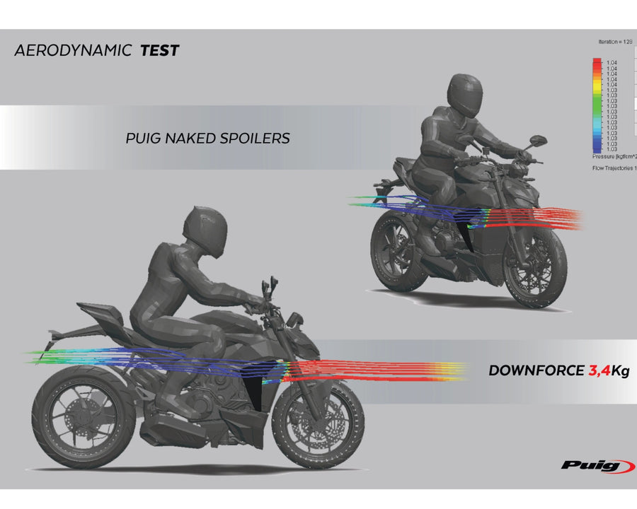 DUCATI STREETFIGHTER V2 [2024] — vējstikla sānu apšuvums