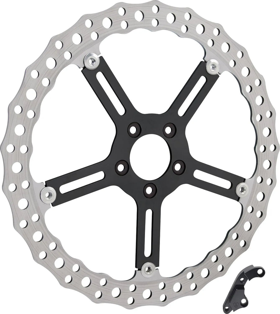 harley davidson fxlrst [ARLEN NESS] – 15" Big Brake Jagged Floating Rotor Kit