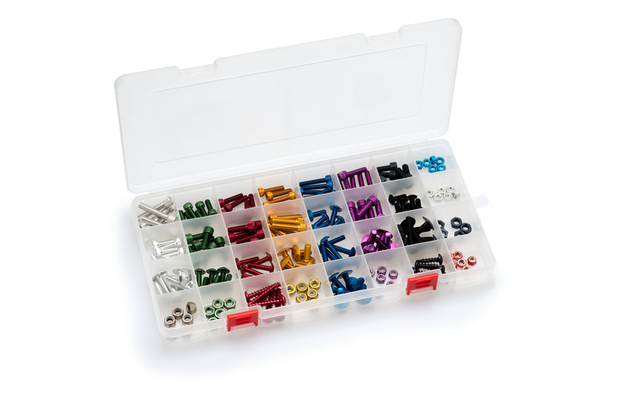 KTM RC 390 [2025] – Nakrętki wykonane z aluminium anodowanego – kolor srebrny