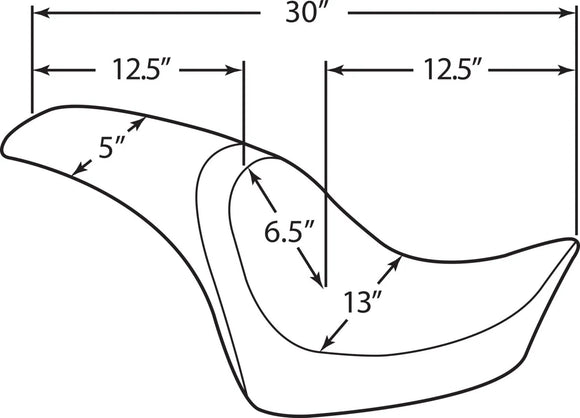 harley davidson fls [DRAG SPECIALTIES] – Predator-istuin