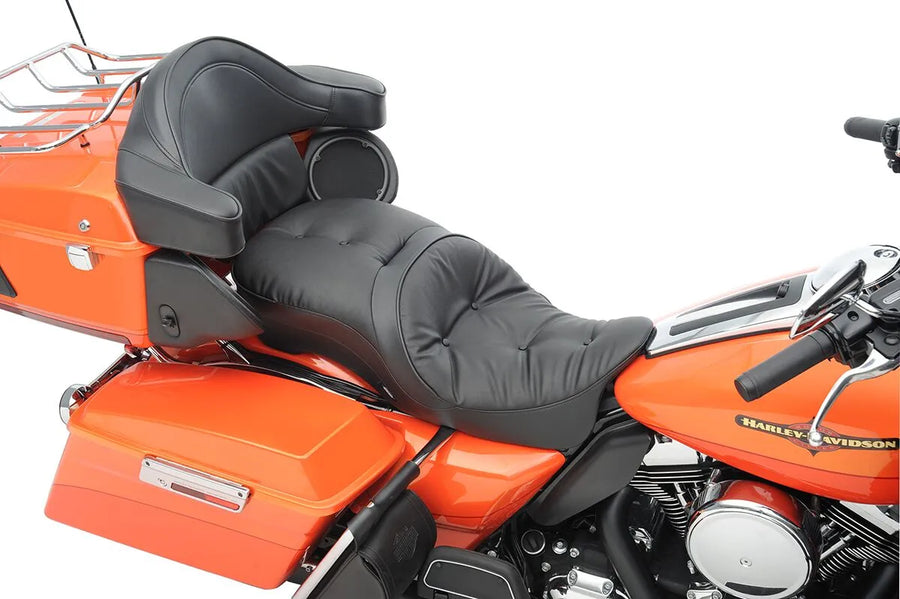 harley davidson touring [DRAG SPECIALTIES] – 2-Up Ledersitz, Rückenlehnen-kompatibel, Touring