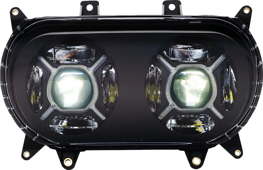 harley davidson fltruse [CUSTOM DYNAMICS] – Double-X LED Scheinwerfer