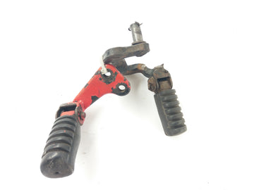 Yamaha XT 600 43f [1985] - Afiliação de pés do motorista com suporte à direita à esquerda - 0