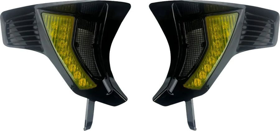 harley-davidson road glide st [VLASTNÍ DYNAMIKA] – Shark Demon® integrované výdechy předních ukazatelů směru