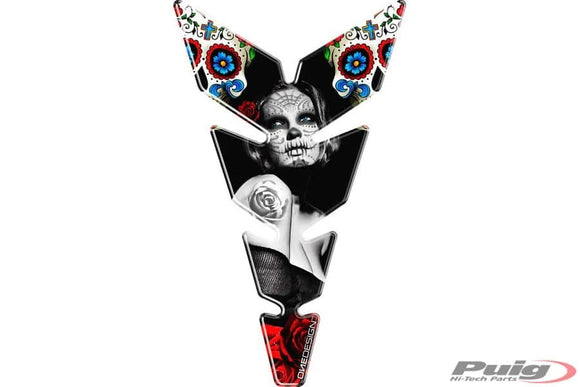 KTM RC 390 [2025] – ムーンタンクプロテクター – シルバー