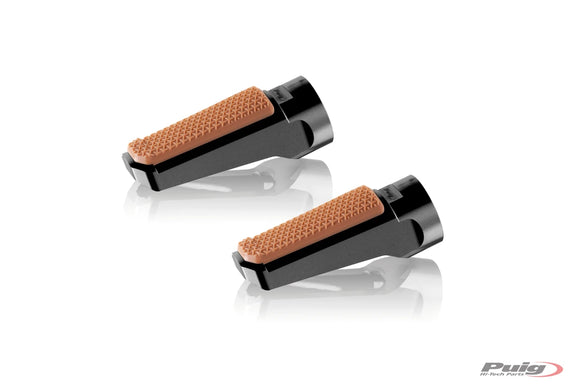 KTM RC 390 [2025] – ヴィンテージフットレスト – シルバー