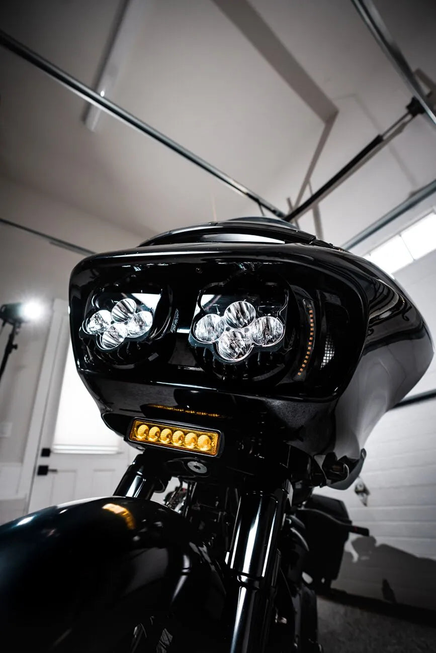 harley-davidson road glide st [CUSTOM DYNAMICS] – Genesis® 4 Dynamic LED Road Glide® ventiliacijos įdėklai