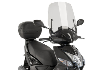 KYMCO AGILITY 50 City+ 2T – Rollerscheibe T.S. – Transparent - 0