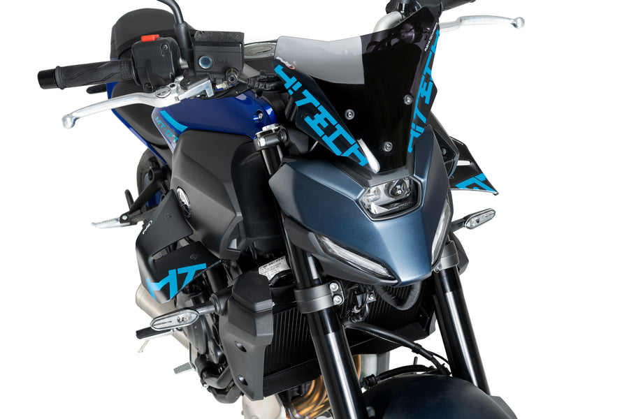 YAMAHA MT-07 Y-AMT [2025] – D12 Spoiler – Schwarz