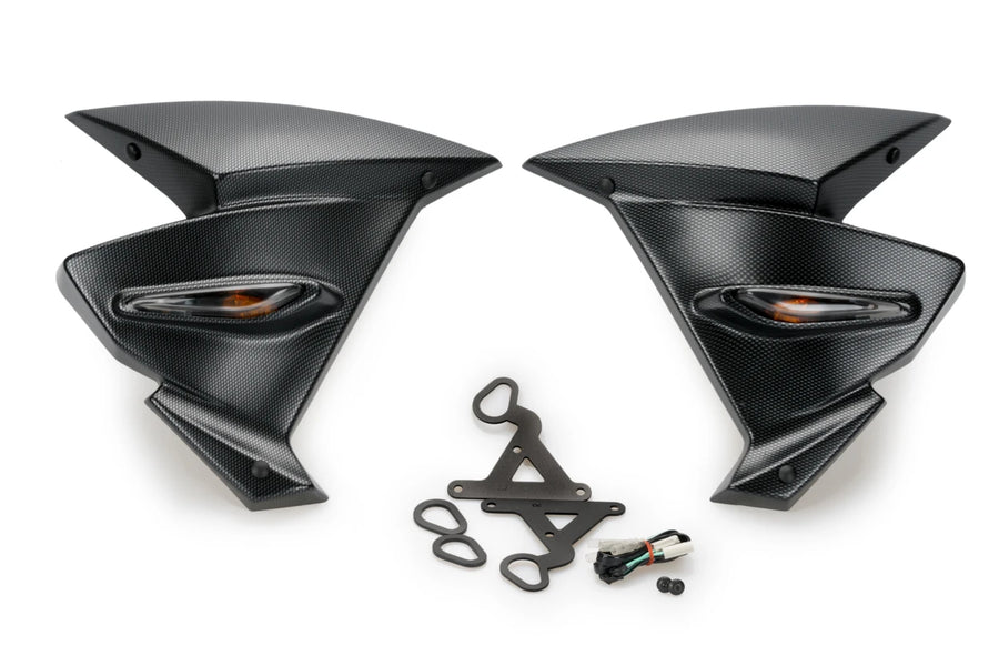 YAMAHA MT-09 SP [2020] – Kühlerdeckel – Mattschwarz