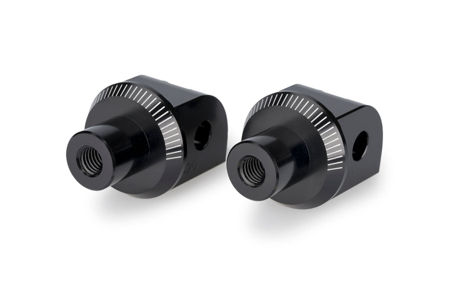 TRIUMPH SPEED 400 [2025] – Adapter Fußrasten- Gummipad "Rider" – Schwarz