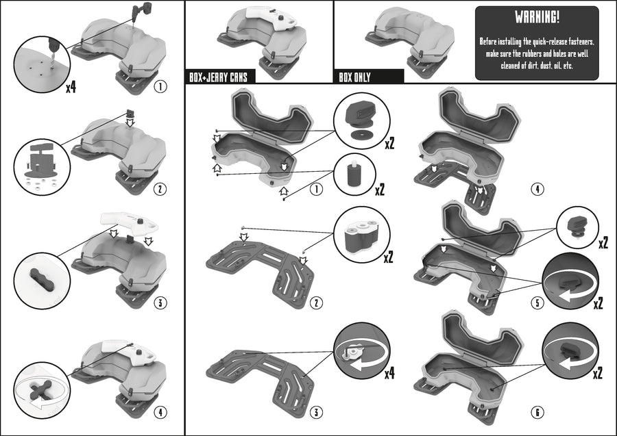 SEGWAY SNARLER AT 6 L EPS [2022] - Coffre de transport pour VTT/UTV