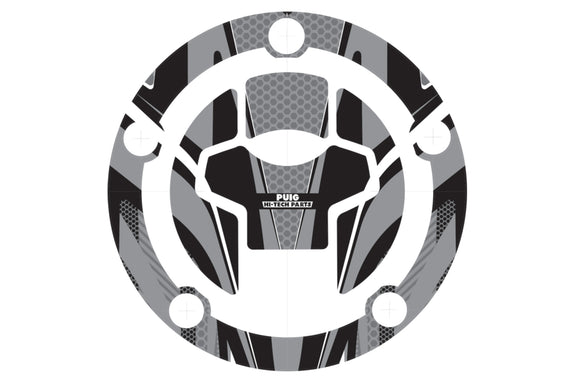 SUZUKI DL 650 XT V-STROM EXPLORER [2025] – Kryty víčka palivové nádrže Radical – Šedé