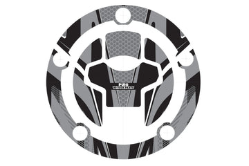 SUZUKI DL 650 XT V-STROM EXPLORER [2025] – Tankdeckelabdeckungen Radikal – Grau