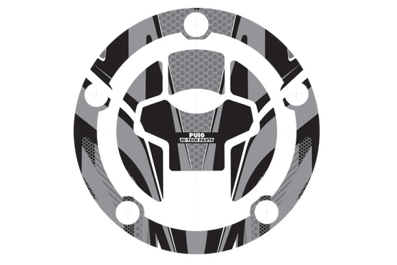 SUZUKI DL 650 XT V-STROM EXPLORER [2025] – Kryty víčka palivové nádrže Radical – Šedé