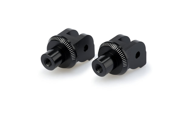 DUCATI MULTISTRADA 950 [2021] – Adapter Beifahrer Fußrasten- Gummipad – Schwarz