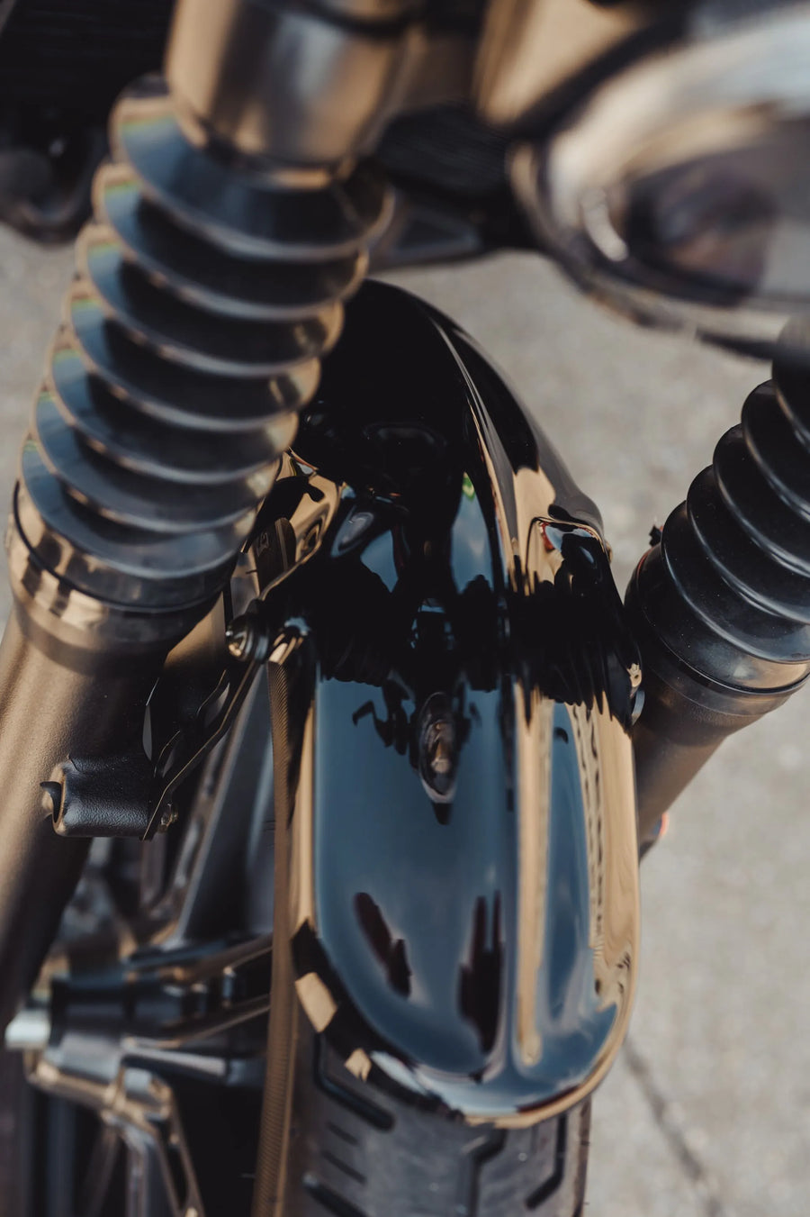 harley davidson nightster [CULT WERK] — переднее крыло старой школы