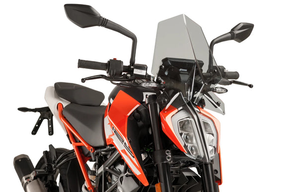 KTM 390 DUKE [2023] — Спорт нового поколения — Прозрачный