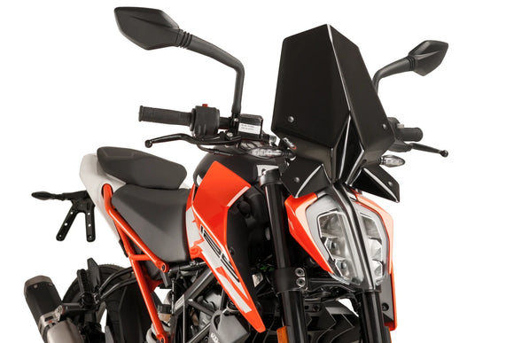 KTM 390 DUKE [2023] — Спорт нового поколения — Прозрачный