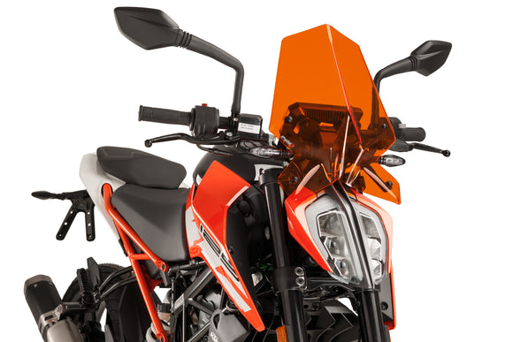 KTM 390 DUKE [2023] — Спорт нового поколения — Прозрачный