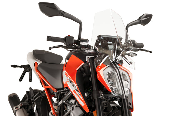 KTM 390 DUKE [2023] — Спорт нового поколения — Прозрачный