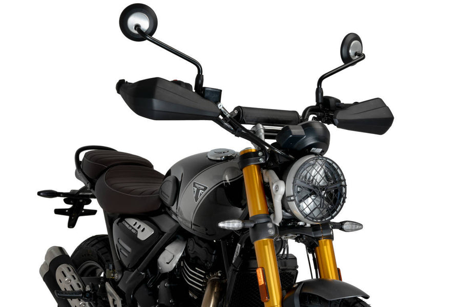 TRIUMPH SCRAMBLER 400X [2025] – Retro-Verkleidungscheibe – Transparent