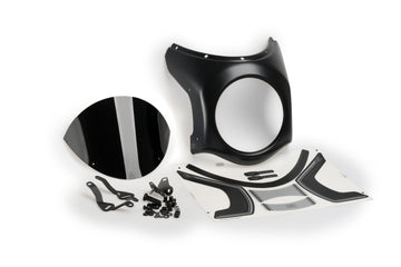 TRIUMPH SCRAMBLER 400X [2025] – Retro-Verkleidungscheibe – Schwarz - 0