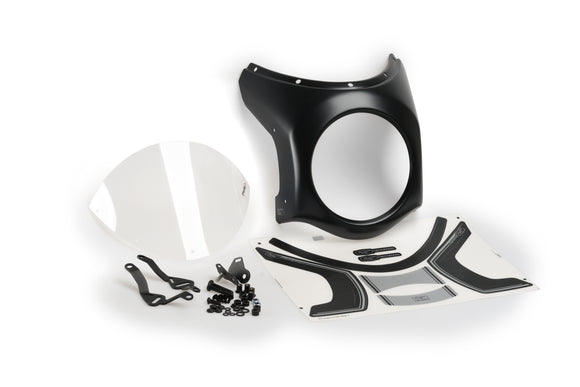 TRIUMPH SCRAMBLER 400X [2025] – Retro-Verkleidungscheibe – Transparent